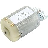 uxcell FC-280 DC 12V 8000RPM 2 Terminals High Torque Cylinder Micro Vibration Motor