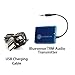 GOgroove BlueSENSE TRM 3.5mm AUX to Bluetooth Transmitter Wireless Adapter - Connect to Headphone Jack on iPod, MP3 Player, Stereo, Laptop to Pair w/ Wireless Bluetooth Headphones & Speakers