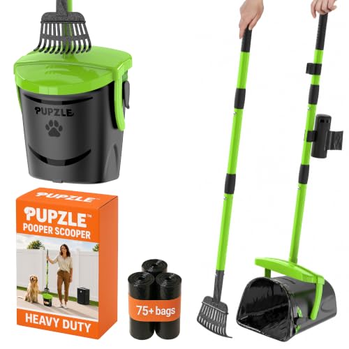 Pupzle Long Handle Pooper Scooper