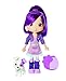 The Bridge Direct Strawberry Shortcake Berry Best Friend Plum Pudding With Pitterpatch Fashion Doll, 6-Inch