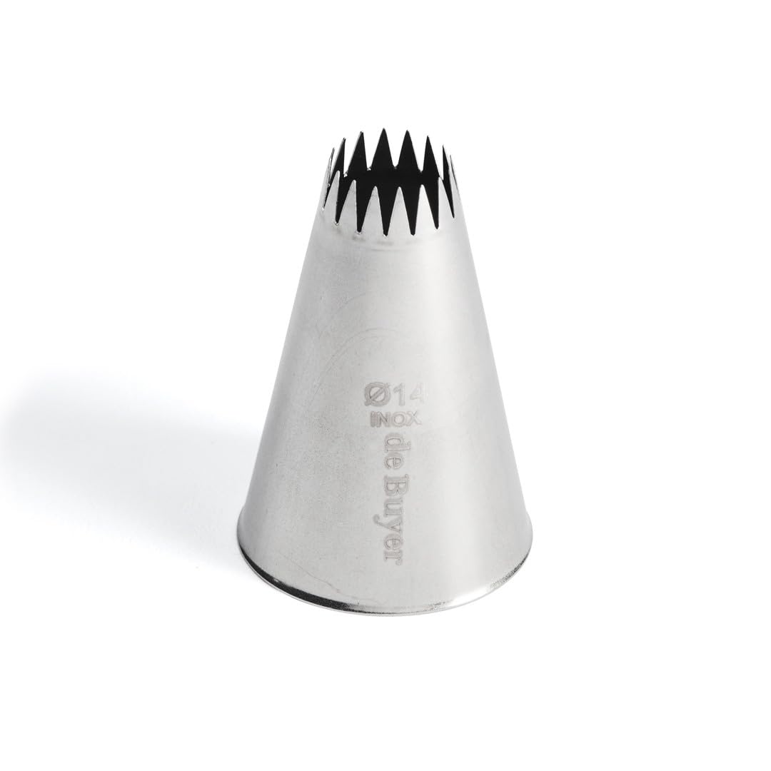 DE BUYER 2116.14 Petit Fours socket spanner with 14/16-Teeth Stainless Steel — image 1