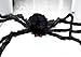 Tepoinn Giant Spider Holiday Decoration 4.9FT/150CM Halloween Decorations Foldable Spider Best Halloween Decoration(Black)