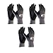MaxiFlex 3 Pack 34-874 3XL Ultimate Nitrile Grip Work Gloves Size XXX-Large (3Pair Pack)