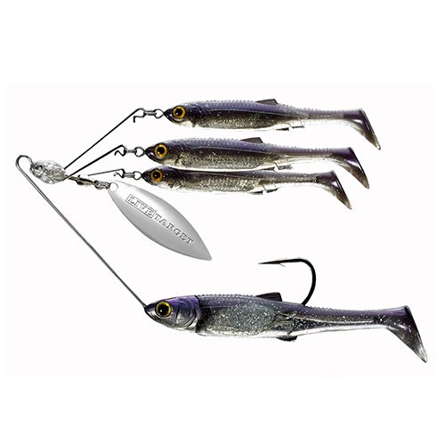 Fishing Tackle Lures Ball B Medium Purple Pearl Silver