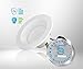 PARMIDA (4 Pack) 4 inch Dimmable LED Recessed Lighting, Retrofit Downlight, 9W (65W Replacement), 600lm, Baffle Trim, Ceiling Can Lights, Energy Star & ETL-Listed, 5 Year Warranty, 4000K