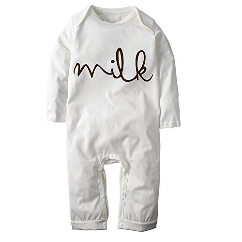 BIG ELEPHANT Baby Boys’ One Piece Smile Long Sleeve Romper Pajama Outfit H42-80 6-12 Months