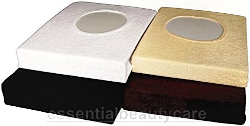 Massage Bed Couch Cover - Chocolate Brown With Face Hole