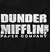 Brisco Brands Dunder Paper Company Mifflin Office TV Show Hoodie Black