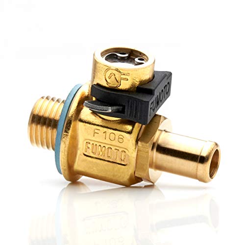 FUMOTO Original F107N mit LC-10 Hebelclip FN-Serie Motoröl Ablaufventil 1er Pack Golden