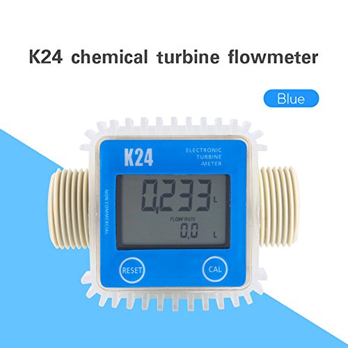 Digital Flow Meter,Professional K24 Turbine Digital Diesel Fuel Flow Meter For Chemicals Water