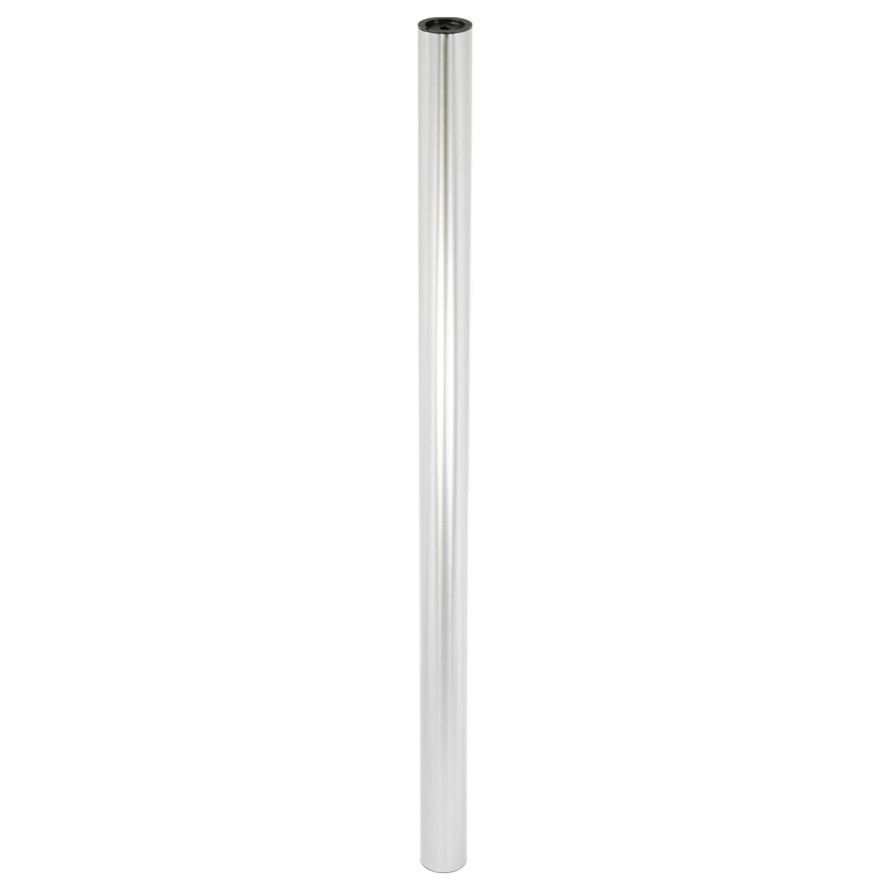 WAGNER Teno 12908101 Furniture Leg/Table Leg/System Tube Diameter 50 x 929 mm Can be Combined Individually with TENO System and QuickClick Brushed Steel Look Brushed Steel Load Capacity 50 kg