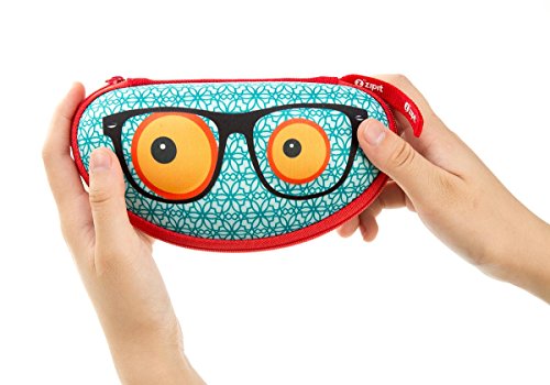 ZIPIT Beast Glasses Case/Storage Box, Blue - Thumbnail 3