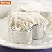 Cheesecloth, Grade 60, 36 Sq Feet, 100% Unbleached Cheesecloth Fabric for Cooking with Cooking Twine, Washable & Reusable Cotton Strainer, Filter(4 Sq Yards Cloth with 4 Yards Twine)