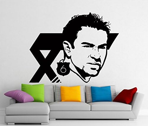 Adamant Decals Xavi Hernandez Wall Vinyl Decal Barcelona Sticker Home Interior Murals Art Decoration TT205