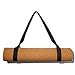 BASICALLY PERFECT Yoga Mat Sling, Organic Cotton & Hemp, Adjustable 2 in 1 Yoga Mat Carrier/Yoga Strap/Carrying Strap
