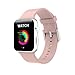 42mm Apple Watch Sport Band, iXCC Soft Silicone Replacement Band Strap with Quick Release Buckle Clasp for 42mm Apple Watch Series 3, Series 2, Series 1 - Pink