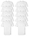 Gildan mens Ultra Cotton 6 oz. T-Shirt(G200)-WHITE-L-10PK