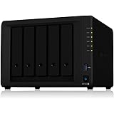 Synology DS1522+ 5-Bay Desktop NAS Solution 5x3,5/2,5" SATA HDD/SSD, 2X M.2 2280 NVMe SSD, 8GB RAM