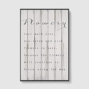 Framed Canvas Home Artwork Decoration Vintage Wood Canvas Wall Art for Living Room, Bedroom - 16x24 inches