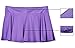 Women's Gym Dri-fit Athleta Skorts with Underwear Covered (Purple, Large)