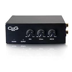 C2G Legrand Audio Amplifier, Black Audio Component