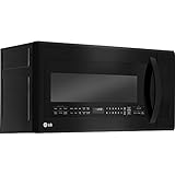 LG Electronics 2.0 cu. ft. Over the Range Microwave Oven in Matte Black Stainless Steel