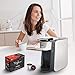 Mueller Ultima Single Serve Pod Compatible Coffee Maker Machine With 4 Brew Sizes for 1.0 and 2.0 Pods. Rapid Brew Technology with Large Removable 48 oz Water Tank