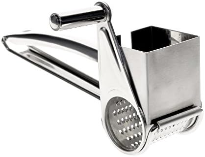 PeakHut Premium Quality Rotary Cheese Grater - Stainless Steel - (3)