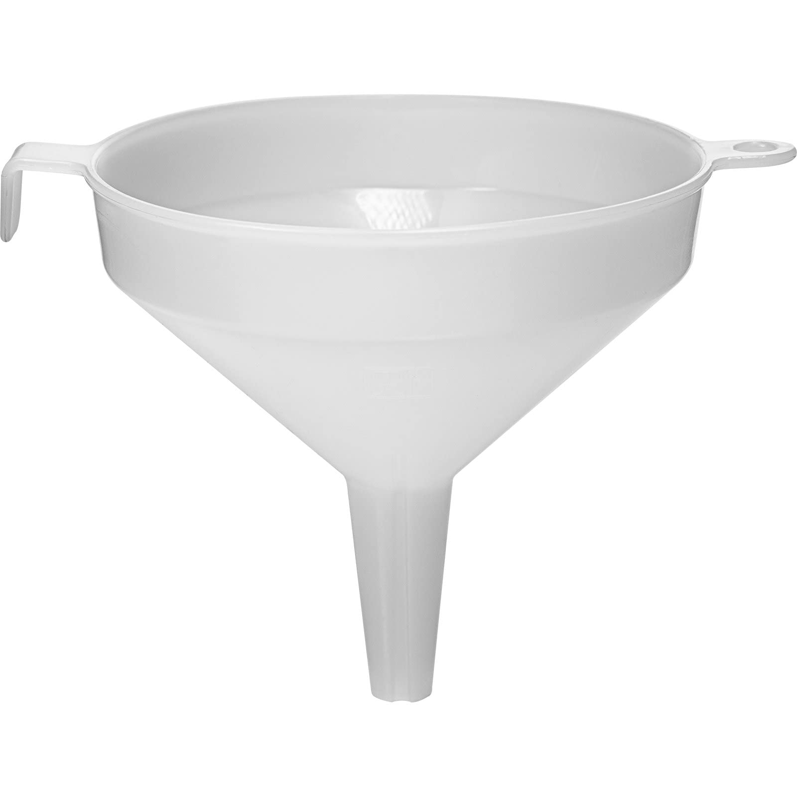 Browin 350010 Funnel Diameter 10 cm, Funnel for Alcohol, Capacity of 220 ml, for Filling Bottles, Wine, Beer, Safe Material, White