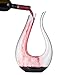 Wine Decanter, EraVino Premium Horn Wine Decanter - Crystal Wine Decanter.
