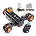 TARION Y5D Autodolly Electric Slider Motorized Pulley Car Cine Dollies Rolling Skater with Wireless Remote for DLSR Camera Video Camcorder Smart Phone primary