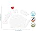 Baby in Car Decal Funny Baby on Board Sticker for Cars, Removable Car Sticker Baby on Board, Reflective Waterproof, White