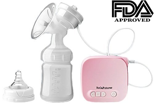 Portable Electric Breast Pump - Compact, Easy to Operate Single Pump for travel. Multiple Settings for Comfort & Effective Milk Flow. USB Powered, Ultra-Light, Ideal for Travel