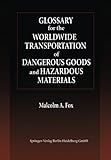 Image de Glossary for the Worldwide Transportation of Dangerous Goods and Hazardous Materials