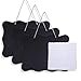 AUSTOR 3 Pack Chalkboard Sign 8x10 inch Double Sided Erasable Message Board with Hanging String and Cleaning Cloth for Wedding, Kitchen and Crafts