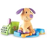 Learning Resources New Sprouts Puppy Care Play Set, First Pet, Imaginative Play, 6 Piece Set, Ages 2+