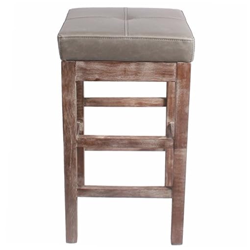 New Pacific Direct Valencia Bonded Leather Counter Bar & Counter Stools