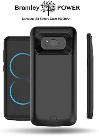 Bramley Power External Battery Charger Case Rechargeable Portable Charging Case (Samsung Galaxy S8 5000mAh)