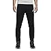 adidas Men's Athletics Essential Cotton 3 Stripe Tapered Pants, Black/White, X-Large