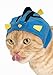 Kitan Club Aquarium Cat Cap - Pet Hat Blind Box Includes 1 of 6 Cute Styles - Soft, Comfortable and Easy-to-Use Kitty Hood - Authentic Japanese Kawaii Design - Animal-Safe Materials, Premium Quality
