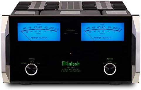 McIntosh MC452 2 Channel Power Amplifier (Black)