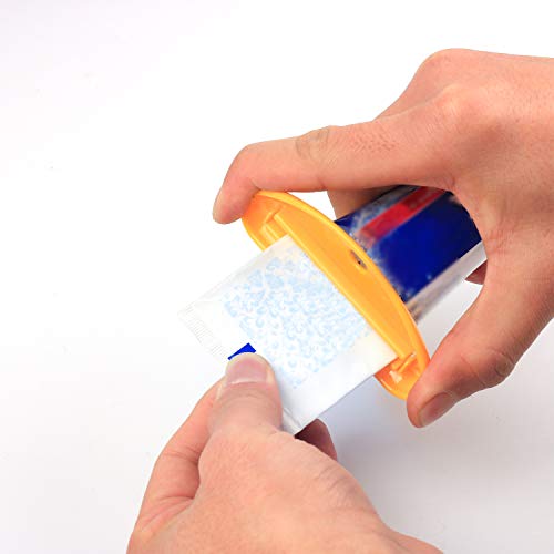 Tanlee 10 Pieces Toothpaste Tube Squeezer Toothpaste Clips Extruders Toothpaste Tube Cleanser Dispenser, 5 Colors