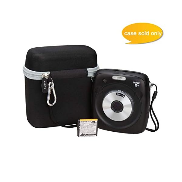 Aproca Hart Schutz Hülle Reise Tragen Etui Tasche für Fujifilm Instax Square SQ 10 SQ 20 Hybride Sofortbildkamera (Black… – Bild 6