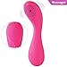 Utimi Silicone Vibrator Vibrating 7-Frequency Breast Vulva and Clitoris Massager with Brusher Head