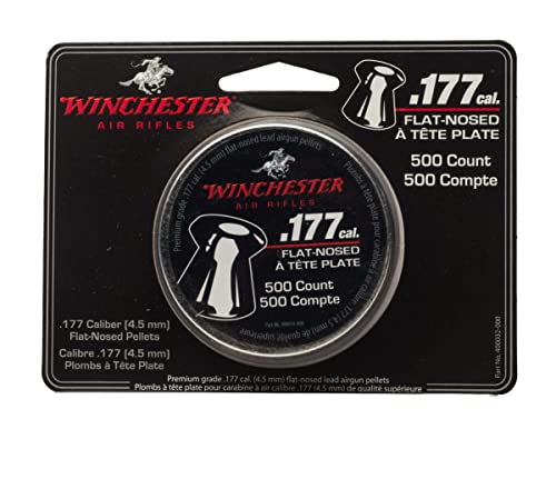 Winchester Flat Nose .177 Caliber Pellets, Multi
