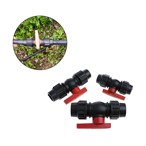 Xiaoyao24 20mm / 25mm / 30mm Wasserrohr Schnellventilstecker PE-Schlauch Kugelhähne Zubehör – Bild 6