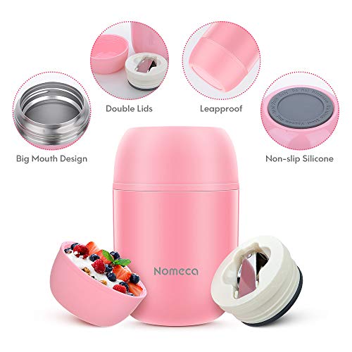 image for Insulate Thermoses Container Food Jar Nomeca 16 Oz Food Flask Stainles