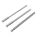 10pcs 1/4 Inch Hex Shank Long Magnetic BST Screwdriver Bits Set 100mm Power Tools (Slotted+Cross+Hex head)