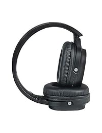 Betron AMT30 Auriculares inalámbricos Bluetooth plegables sobre los oídos, graves pesados de sonido controlado, extra alto para iPhone, iPad, iPod, Samsung, etc.