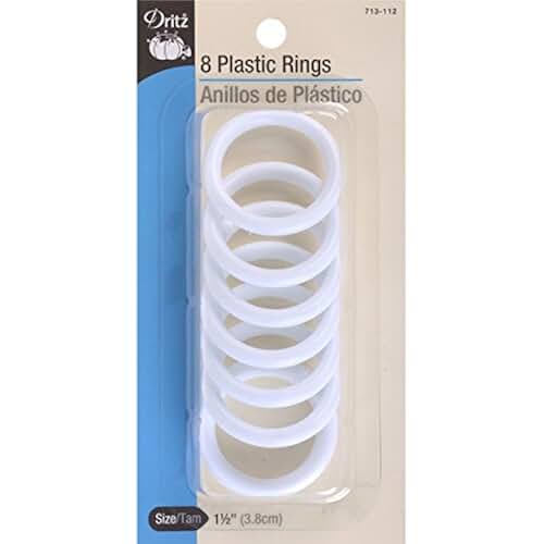 roman shade plastic rings